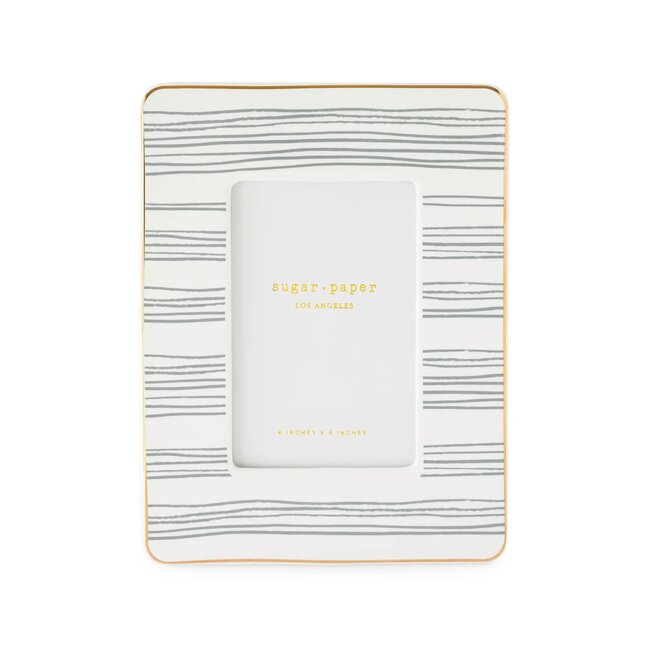 Picture Frame, Slate Stripe