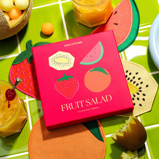 Piecework Puzzles Fruit Salad Cocktail Napkins