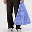 Baggu Reusable Bag Standard Blue Painted Stripe
