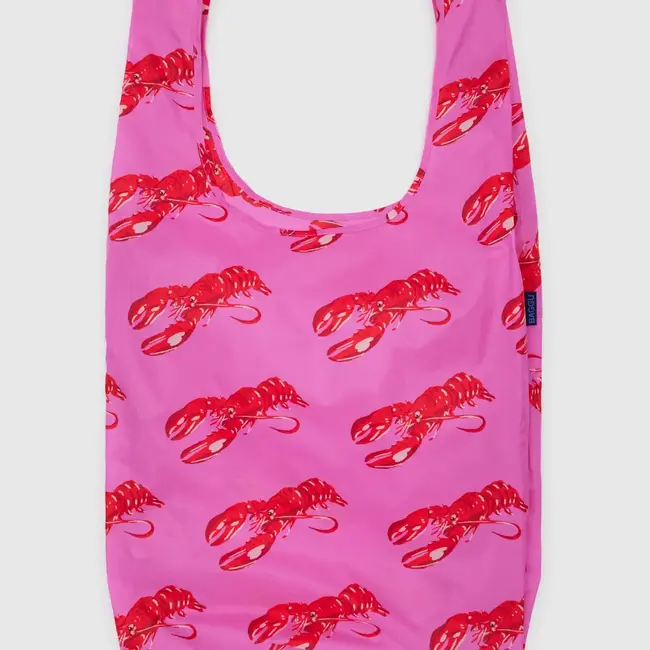 Baggu Reusable Bag Big Pink Lobster