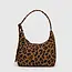 Baggu Mini Nylon Shoulder Bag Leopard