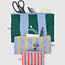 Baggu Flat Pouch Set Painted Stripe