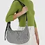 Baggu Medium 47" Nylon Crescent Bag Black & White Gingham