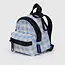 Baggu Bag Charm Backpack Light Blue Gingham