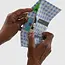 Baggu Snap Wallet Light Blue Gingham