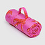 Baggu Puffy Picnic Blanket Pink Lobster