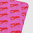 Baggu Puffy Picnic Blanket Pink Lobster