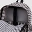 Baggu Large Nylon Backpack Black & White Gingham