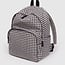 Baggu Large Nylon Backpack Black & White Gingham