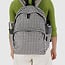 Baggu Large Nylon Backpack Black & White Gingham
