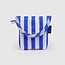 Baggu Puffy Earbuds Case Blue Painted Stripe