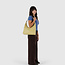 Baggu Recycled Leather Shoulder Bag Straw