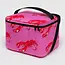 Baggu Puffy Cooler Bag Pink Lobster