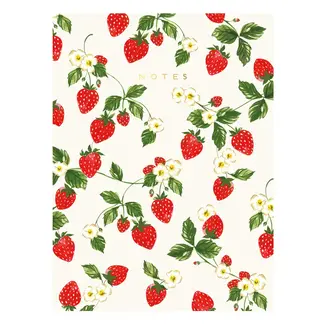 Abigail Jayne Design Strawberries 6" X 8" Notebook