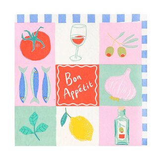 Talking Tables Talking Tables Bon Appetit Napkins