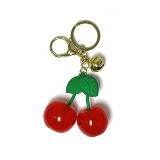 Rainbow Unicorn Birthday Surprise Rainbow Unicorn Cherries Keychain Bag Charm