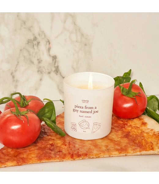 Literie Pizza from A Guy Named Joe Candle