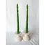 Happy Organics Beeswax Asparagus Taper Candles