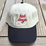 Silver Spider Hot Dogs Khaki & Black Baseball Cap