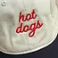 Silver Spider Hot Dogs Khaki & Black Baseball Cap