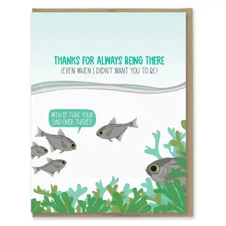 Modern Printed Matter Dad Always There Card