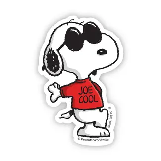 Blank Tag Co. Peanuts® Joe Cool Sticker