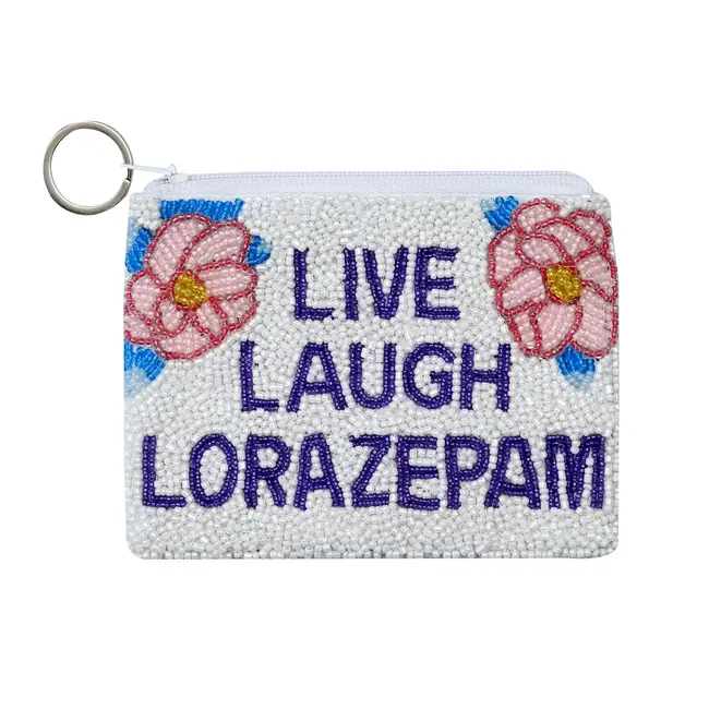 Tiana Designs Live Laugh... Pouch