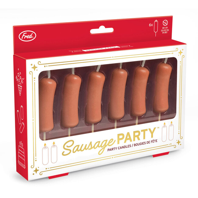Fred Sausage Party Candles