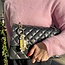 Solar Eclipse Taxicab Bag Charm + Keychain