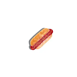 Solar Eclipse Solar Eclipse Mini NYC Hotdog Hair Claw