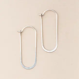 Scout Curated Wears Cosmic Oval Sterling Silver Earring