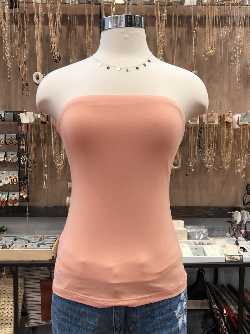 T16021 DOUBLE LAYER TUBE TOP