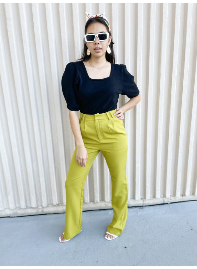 41071 SQUARE NECK SWEATER TOP