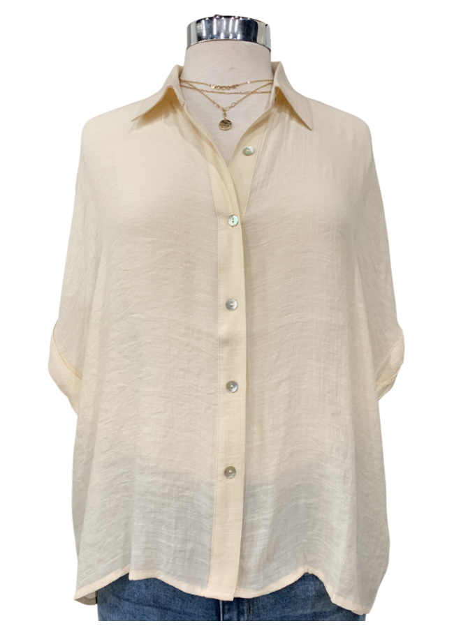 FT62936 S/S COLLARED SHIRT