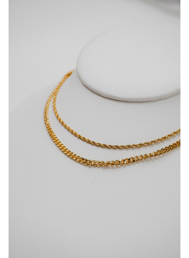 ROPE/LUCY LAYERED CHAIN
