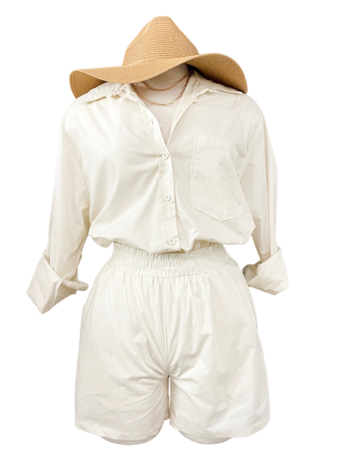 T2615ST SOFT FABRIC BUTTON DOWN SHIRT