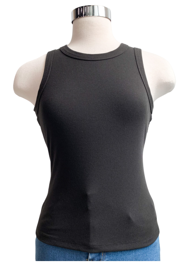 T31049 RIB JERSEY TANK TOP