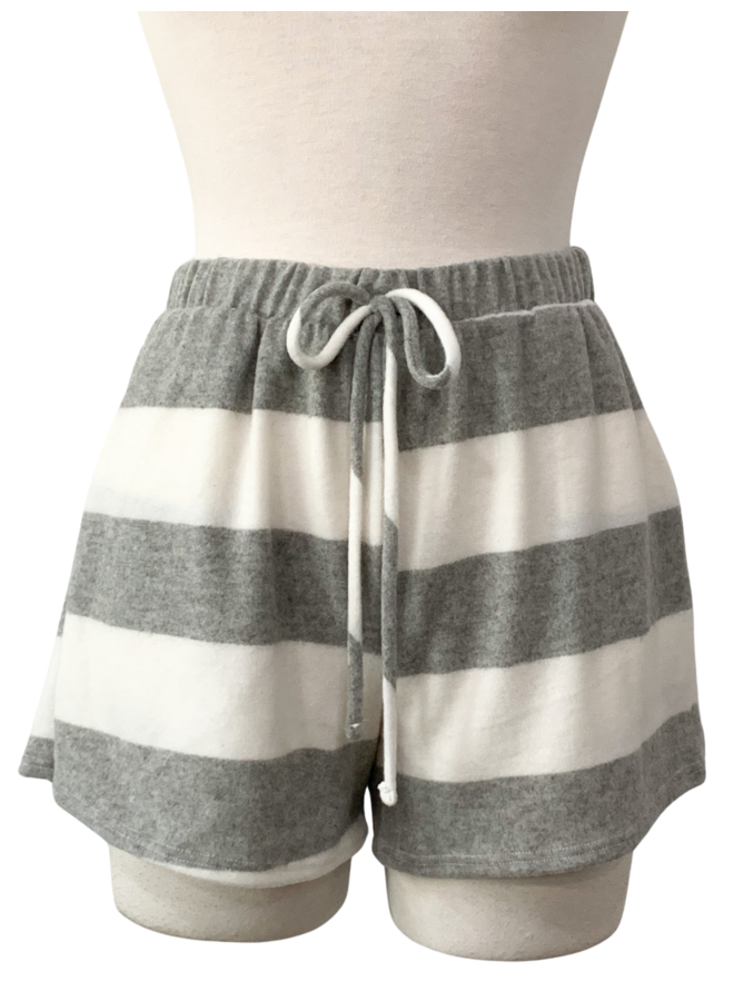 AP1108-3 STRIPED TIE SHORTS