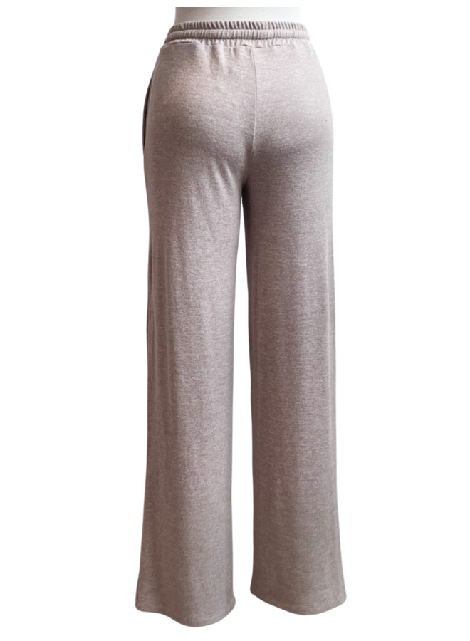 KP-B0571 BRUSHED WIDE LEG LOUNGE PANTS