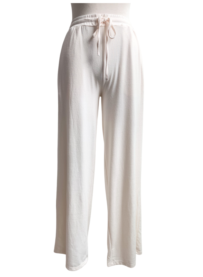 KP-B0571 BRUSHED WIDE LEG LOUNGE PANTS - Adore