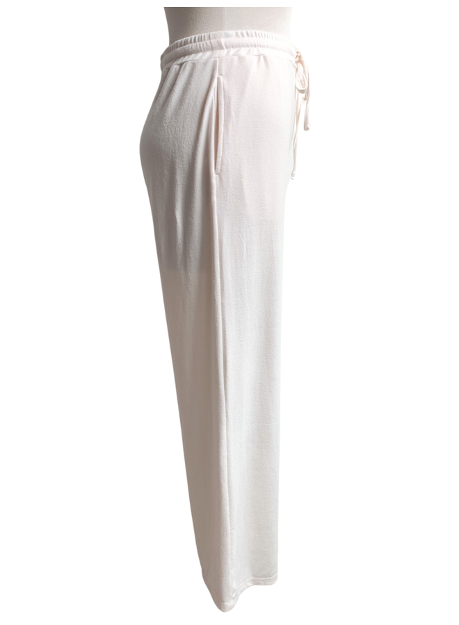 KP-B0571 BRUSHED WIDE LEG LOUNGE PANTS