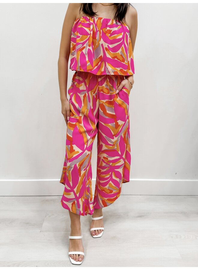 JP-8148 KALO SLANTED HEM JUMPSUIT