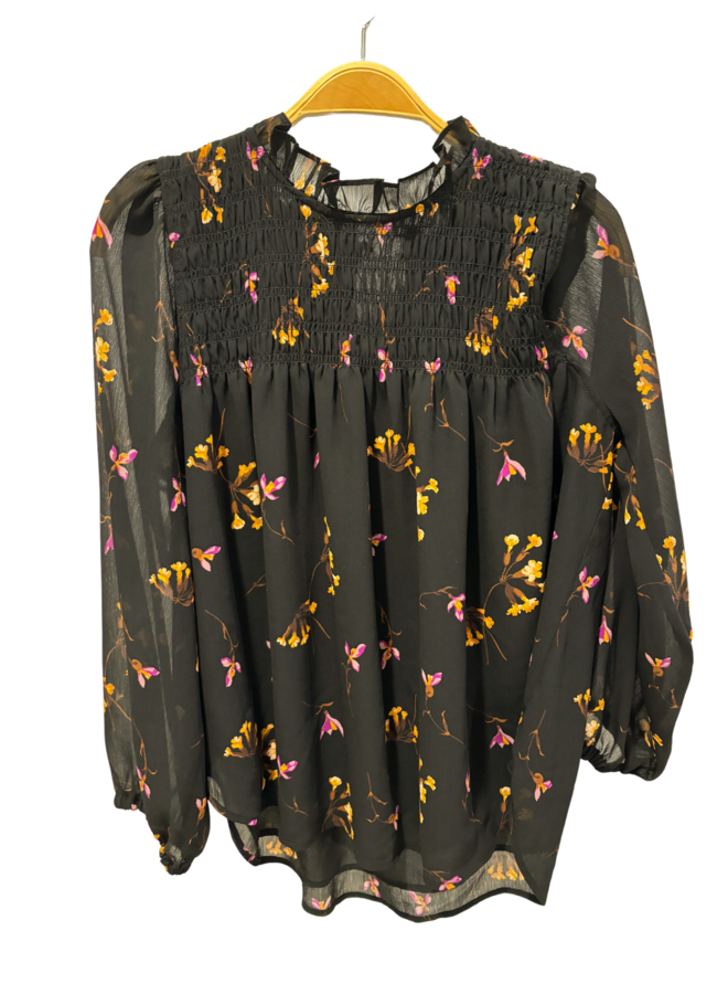 ADORE'D MADEWELL FLORAL BLOUSE