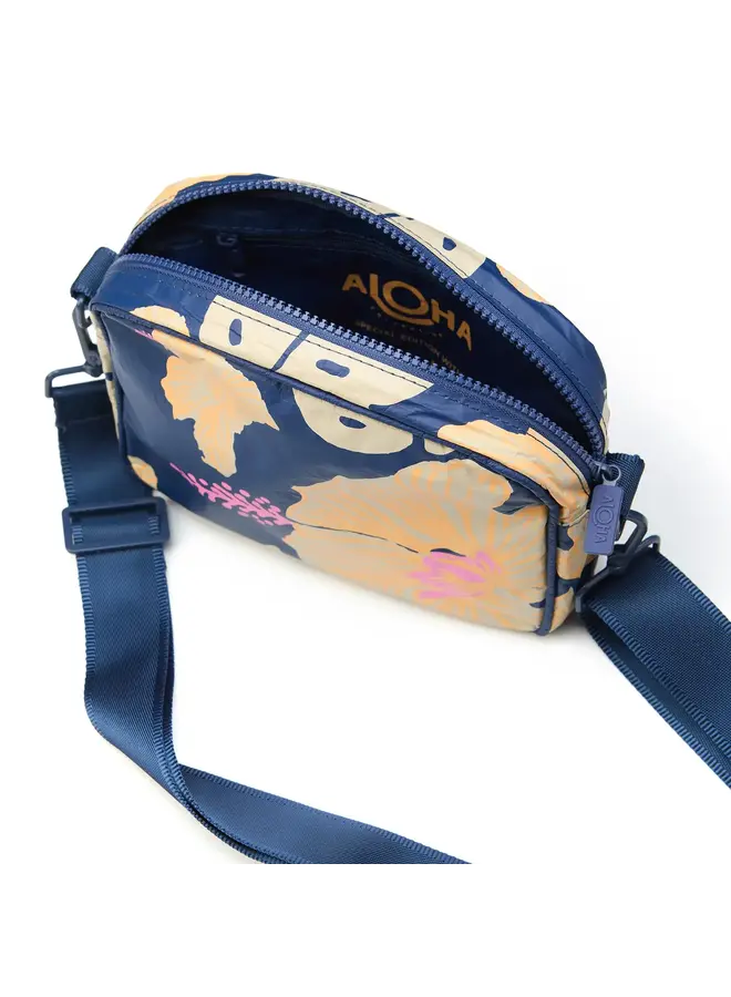 ALOHA COLLECTION LE TOUR CROSSBODY PAPE’ETE NAVY