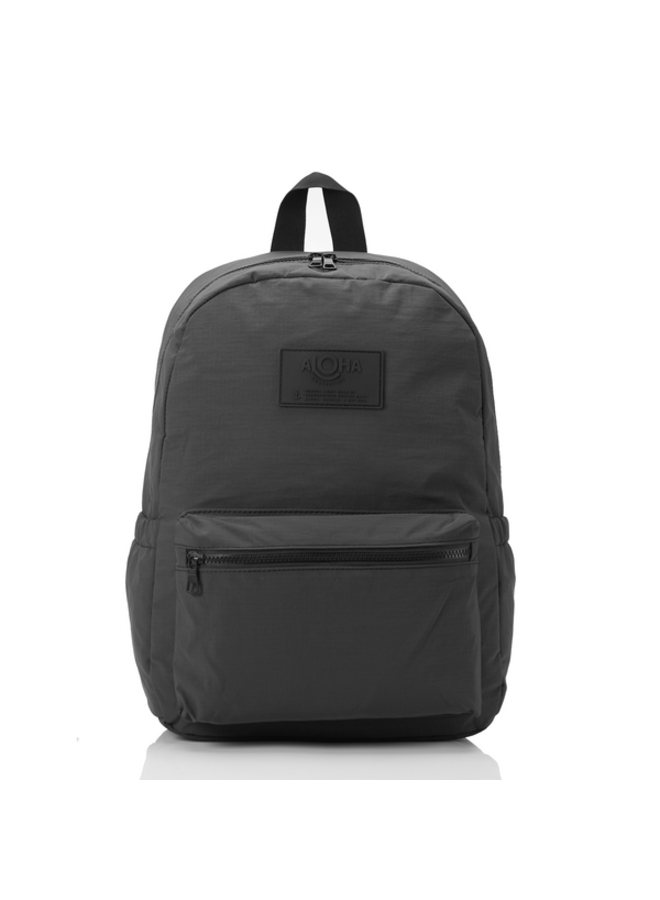 ALOHA COLLECTION KEEP IT LT BACKPACK MONOCHROME BLACK