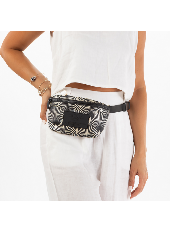 ALOHA COLLECTION HIP PACK MALU BLACK