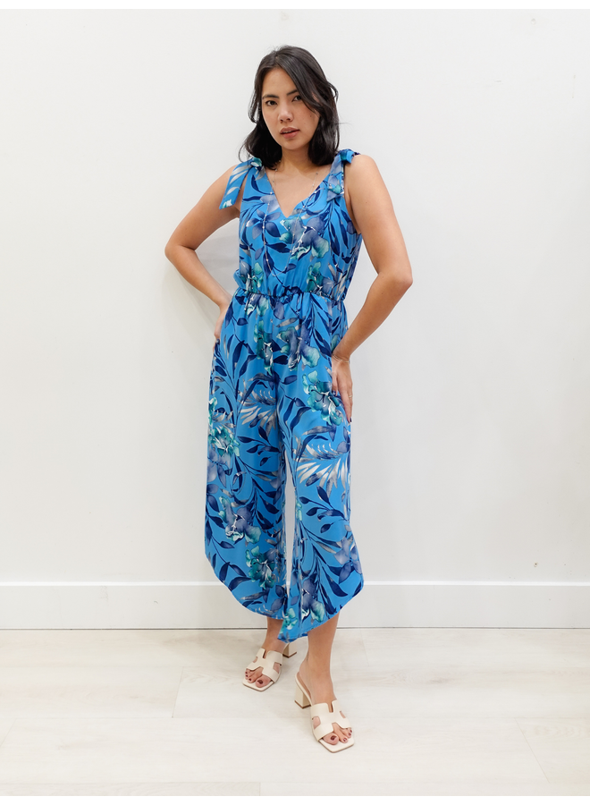 Tie shoulder jumpsuit new arrivals