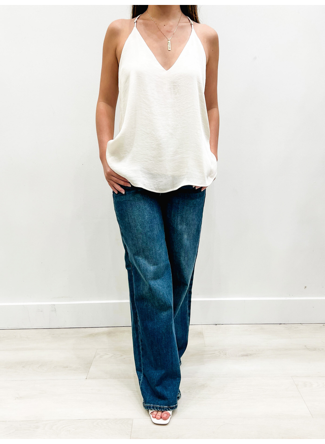 T-8311 POLY SILK CAMI TOP