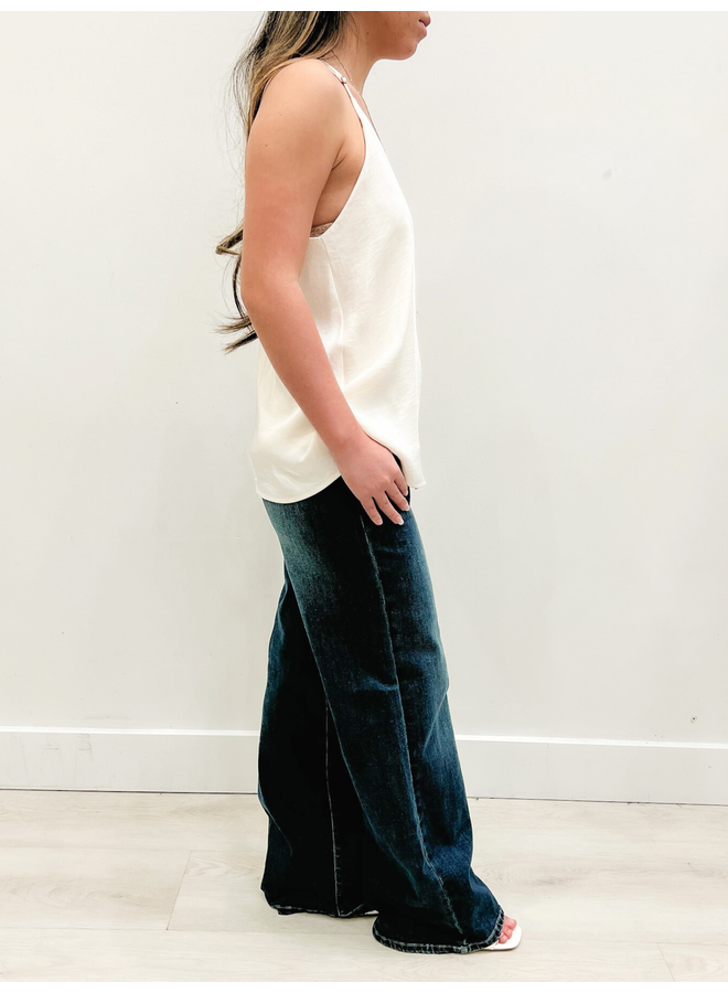 T-8311 POLY SILK CAMI TOP