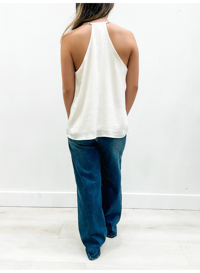 T-8311 POLY SILK CAMI TOP